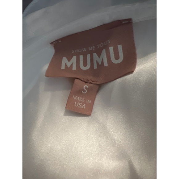 Show Me Your Mumu Samantha Ruffle Wrap Dress S - Picture 4 of 6